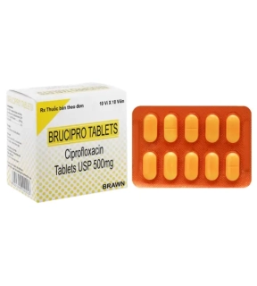 Ciprofloxacin 500mg Brawn 